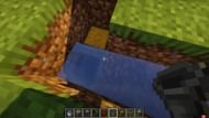 Fill the hole with the hopper and chest to gather materials (Image via NaMiature/YouTube)